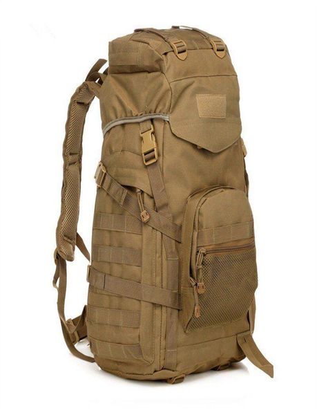 

60l tactical moe backpack army outdoor bag rucksack men camping travel backpack hiking sports moe pack climbing bag8711376