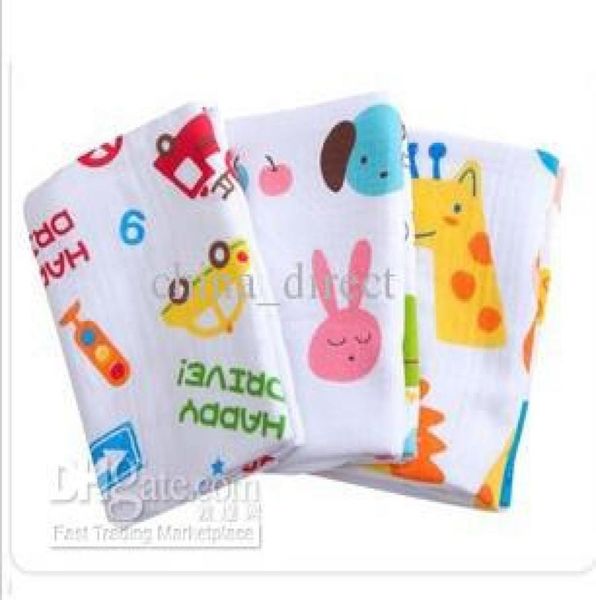 

baby bath towel super soft cotton double layer blanket bed gauze material soft 10pcslot 22424593674