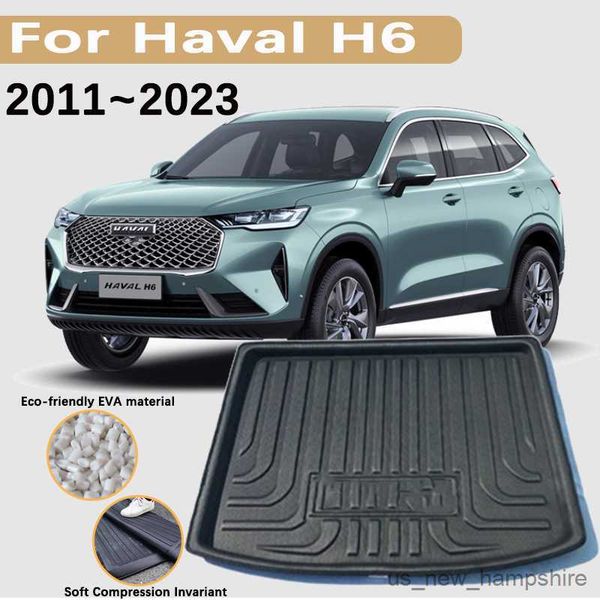 

trunk mat untuk haval 2011 ~ 2023 dinding bagus h6 bagasi mobil tikar lantai belakang boot kargo tahan air karpet penyimpanan eva aksesori b