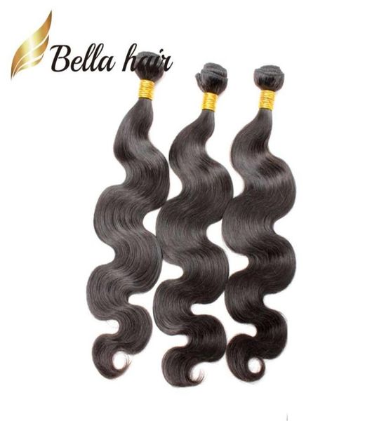 

grade 9a 100 brazilian hair weave 1024 inch body wave human hair weaves 3pcslot natural black color bundles18104236333317