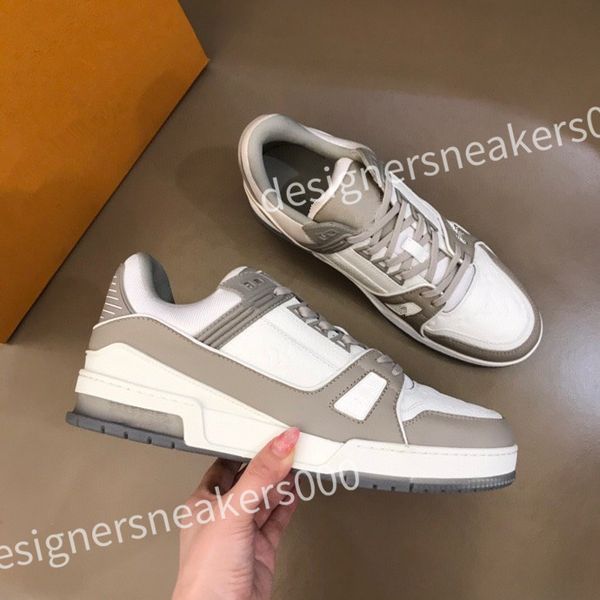 

2023 new r skate sneaker virgil casual shoes calfskin leather abloh black white blue leather overlays rd0804