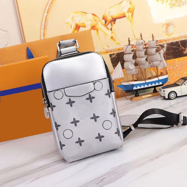 

designer bag femininity portable crossbody bag leather printed shoulder bag mini multi function wallet card bag #30741