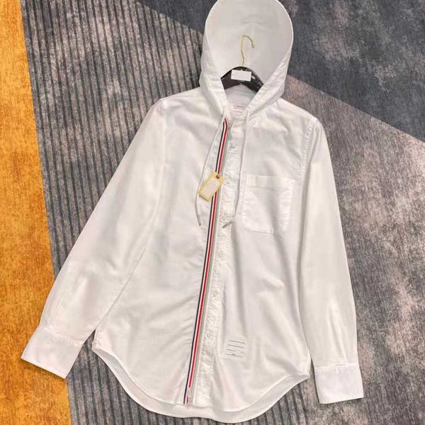 

womens hooded jacket logo brand womens designer clothes simple white jackets hoodie irregular girl design clothing, Black;brown