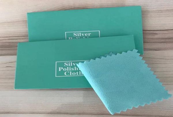 

epack 100pcs silver polish 10x7cm cleaning polishing cloth package silver cleaning cloth wiping cloth silver jewelry suede mai2466569, Blue