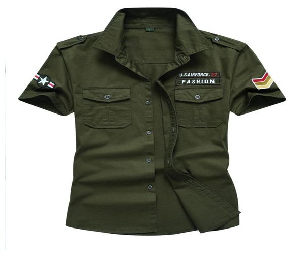 

m6xl big size mens summer cargo shirts mens outfit with pockets shirt female cool us style wear3505854, White;black