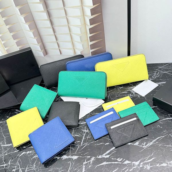 

mens wallet saffiano leather wallet card holders designer bill clutch wallets luxury purse credit pouch women wallet coin purses fashion wal, Red;black