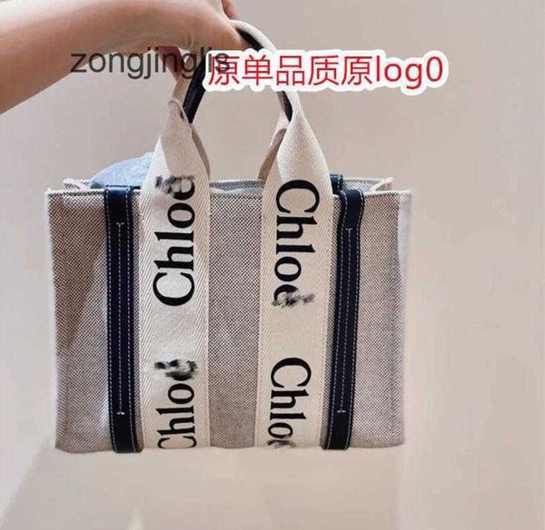 

tote bags evening woody 2023 woody totes cloe bag canvas designer tote shopping spring summer handbag retro large capacity female q9we