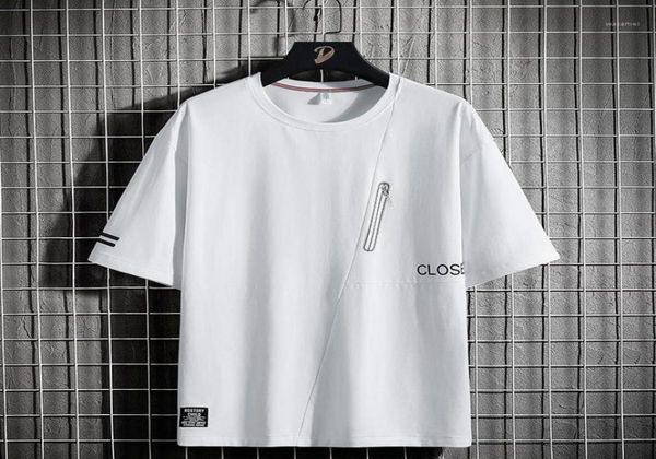 

plus size 8xl 7xl xxxxl summer tshirts men funny print short sleeve oneck casual boys tee hiphop streetwear sports t shirts men2225453, White;black