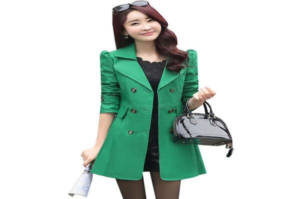 

new spring autumn double breasted long trench outwear fashion women trench coat ladies casual slim windbreaker coats ab4559652768, Tan;black