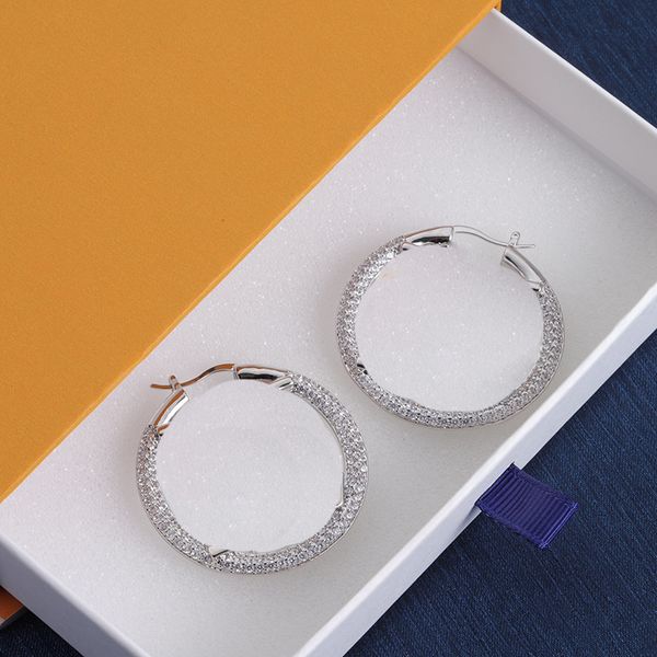 

exaggeration circle studs silver letter chandelier earrings girls hollow designer studs personality charm earring jewelry