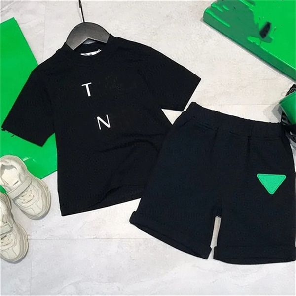 

boys clothes designer kids clothing sets classic brand baby girls clothes suits fashion letter skirt dress suit childrens clothes 2 colors b, White