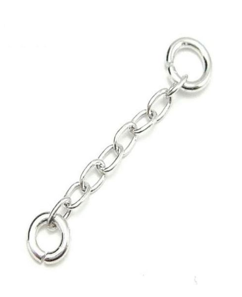 

20pcs 925 sterling silver earring chains findings components connectors for diy craft jewelry 15x15mm wp21933467814813711