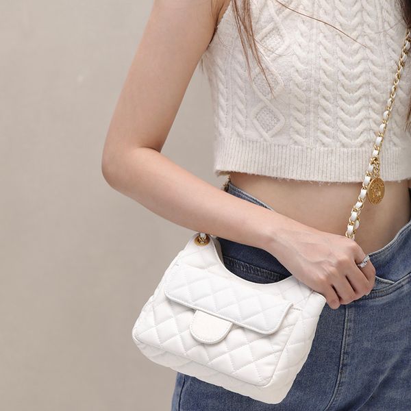

10a mirror quality leather shoulder bag 19cm chain totes luxury designer selection women's handbags handbag crossbody purses c026