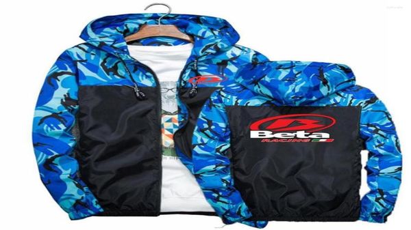 

men039s hoodies 2022 racing motocross motorcycle men39s jackets splicing camouflage hooded coats casual zip windbreaker2348904, Black