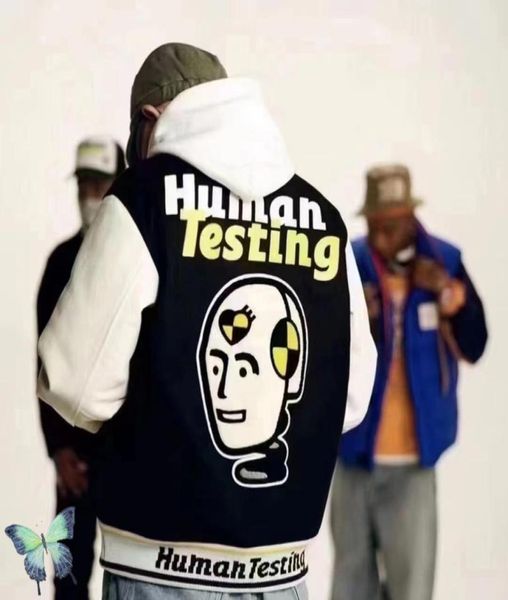 

black 2023 winter embroidery leather sleeve baseball jacket men039s plus size outerwear coats5802326, Black;brown