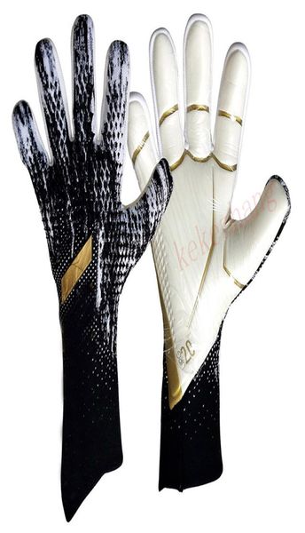 

men kids size latex professional soccer goalkeeper no finger protection football match gloves6341896, Black