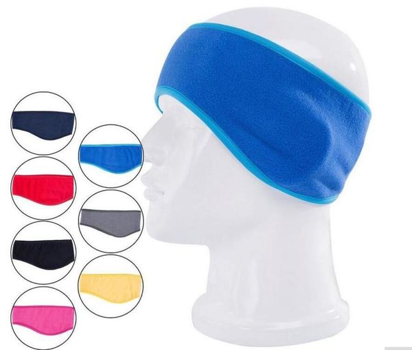 

men women fashion winter warm fleece headband earband stretchy headband earmuffs ear warmers headdress5819680