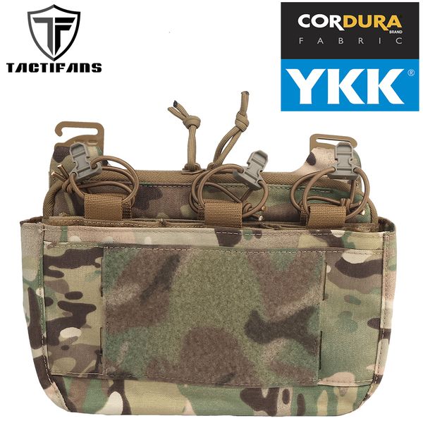 

day packs front flap dump fanny pack ykk zipper triple magazine kangroo pouch insert for plate chest rig tactical vest ghook 230807