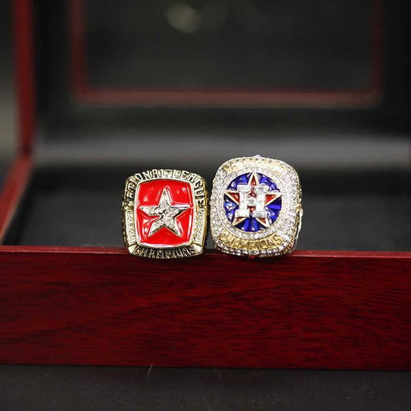 

2005 2017 mlb houston astro champion ring set of 2, Silver