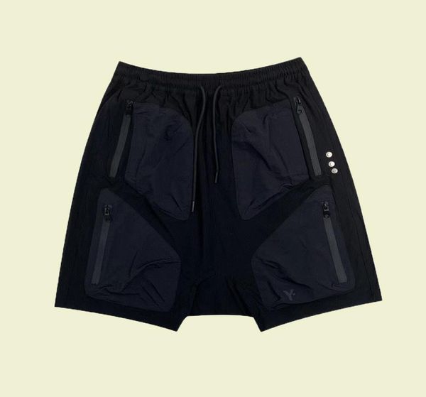 

mens shorts high street functionaprinting zipper tooling casuasummer light and comfortable with multi pocket men designer short pants9986600, White;black