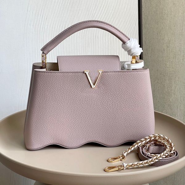

10a designer totes famous brand wave base capucines bags taurillon leather high imitation crossbody
