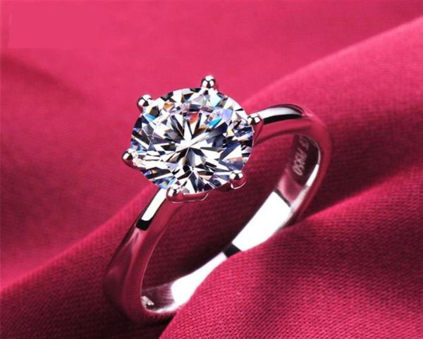 

new real 925 sterling silver ring for women silver wedding engagement jewelry ring n61324n69584025598217
