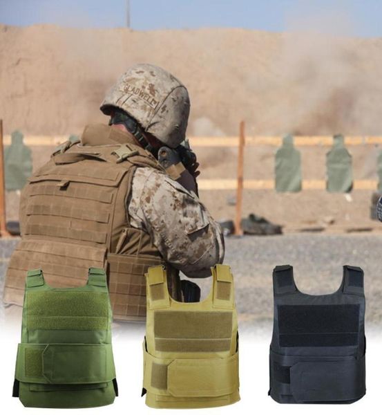 

green sports vest down body armor plate tactical carrier vest cb camo woodland hunting combat cs4100605, Camo;black