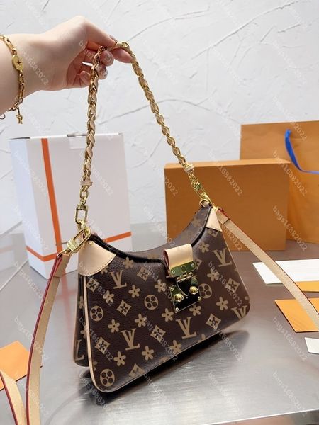 

old flower retro underarm package leather shoulder bag crossbody package luxury brand designer bag tote bag louise viuton vutton messenger p