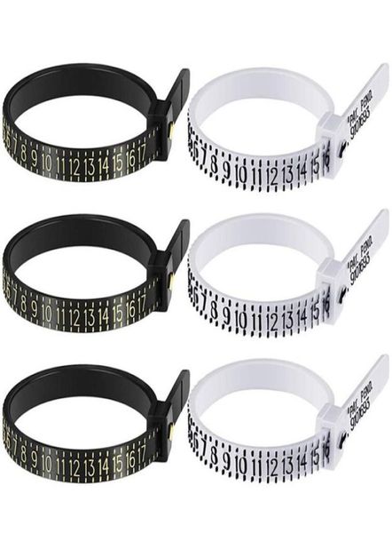 

adjustable finger gauge ring sizers plastic uk us eu jp hk size loop jewelry ring measuring tools8642498