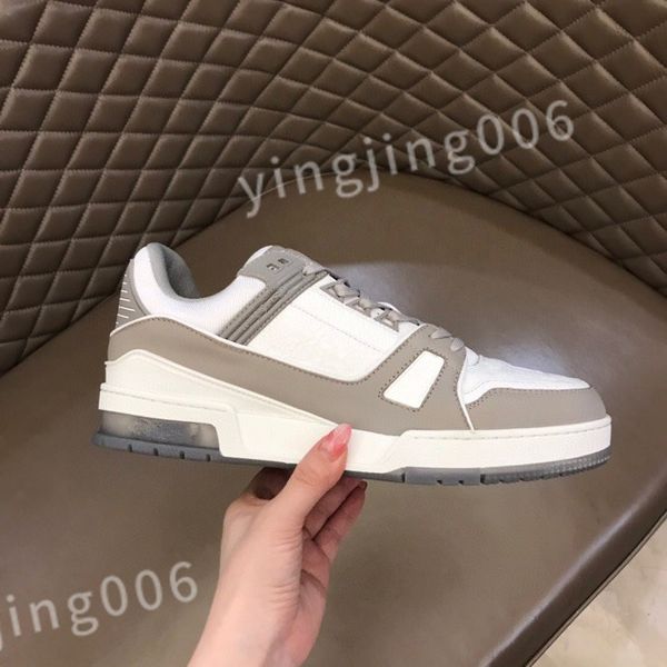

new designer mens casual shoes genuine leather low- sneakers lace up trainers comfortable outdoor runner sneaker 39-45 rd0804, Black