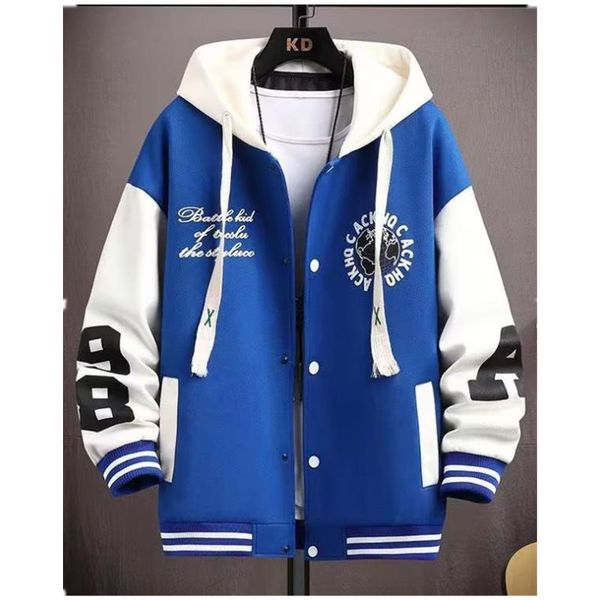 

men's jackets men's baseball jackets embroidered casual coat uniform bomber men women jacket youth students bomber jacket couple 2, Black;brown