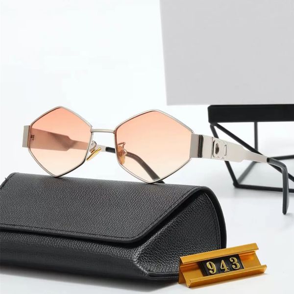 

frame Glasses Sunglasses Designer Sunglasses for Women Glasses UV Protection Fashion Sunglass Letter Casual Retro Eyeglasses Metal