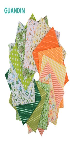 

guandinplain printed cotton fabric patchworkthin low density clothsewing quilting materialfat quarter5050cm14pcspack3696070, Black;white