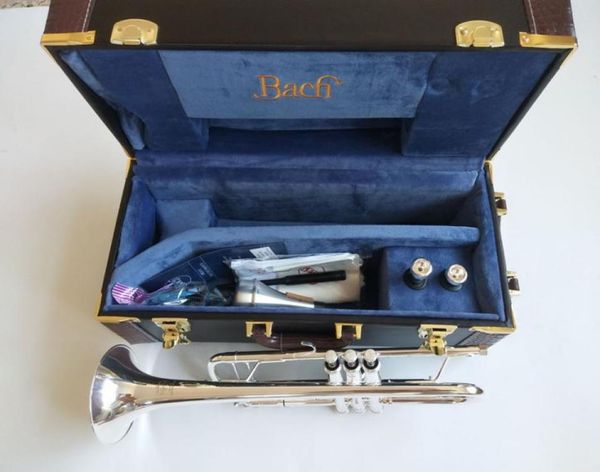 

quality bach b flat trumpet silverplated genuine lt180s37 trumpet musical instrument playing professionally grade brass3604311