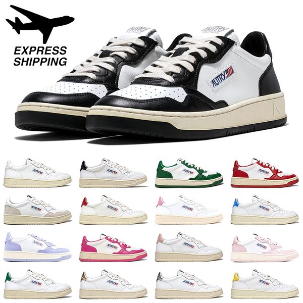 

autry shoes for men women black white green pink red gold silver lavender bubble designer autries sneakers mens trainer
