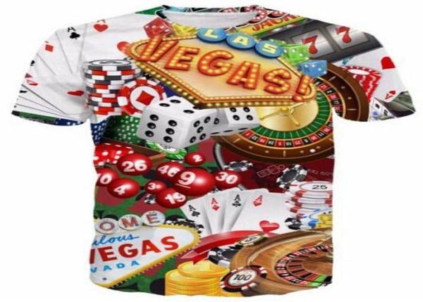 

new fashion couples men women all about las vegas funny 3d print no cap casual tshirts tee whole qw859272621, White;black