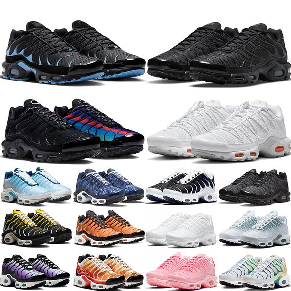 

tn plus running shoes for men women triple black triple white hyper blue unity university blue green gradient tns mens trainers outdoor spor