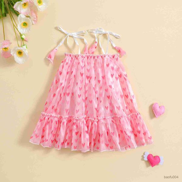 

girl's dresses ma bayi 3m-3y gaun bayi perempuan baru lahir hari valentine gaun tulle putri untuk anak perempuan pesta ulang r230808, Red;yellow