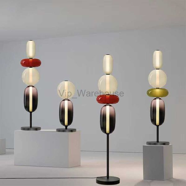 

Color Post Modern Glass or Lamp Simple Hotel Design Bedroom Creative Eye Care Led Candy Lamps Office Table HKD230808 s