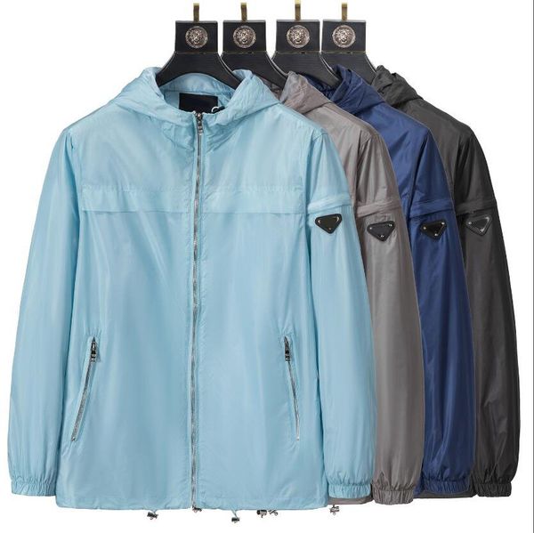 

spring men's sports hooded jacket casual coat hoodie spring 2023 new men's zipper clothes, Black;brown