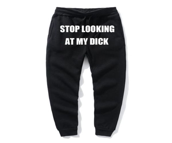 

2020 sport pant slooking at my dick sweatpants women cotton joggers women itself high waist trouser hip hop sweatpants1057083, Black