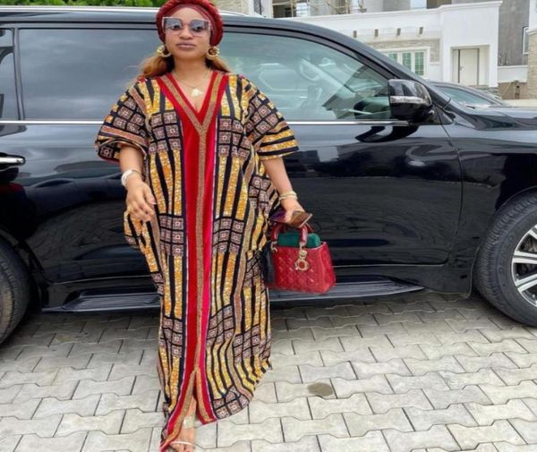 

ethnic clothing african dresses for women 2021 flower dashiki autumn plus size maxi dress ladies traditional fairy dreams4909390, Red