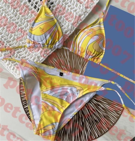 

hawaiian style bikini ladies swimwear trendy print women swimsuit suit summer womens bikinis much colors5238503