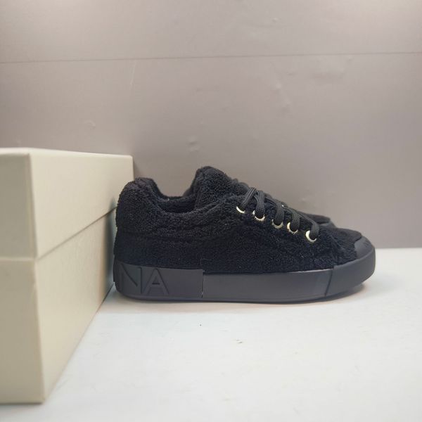 

designer sneakers luxury sneaker brand casual shoes trainer women slipper sandal slide genuine leather woman shoe platform shoe boot 9 s399, Black