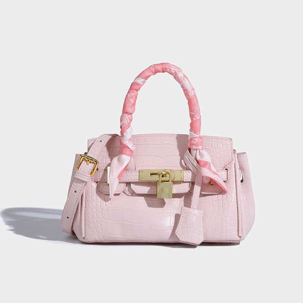 

casual h ermes brikiss shoulder bags for women online store strawberry small and luxury crocodile pattern soft leather bag womens handhel wi