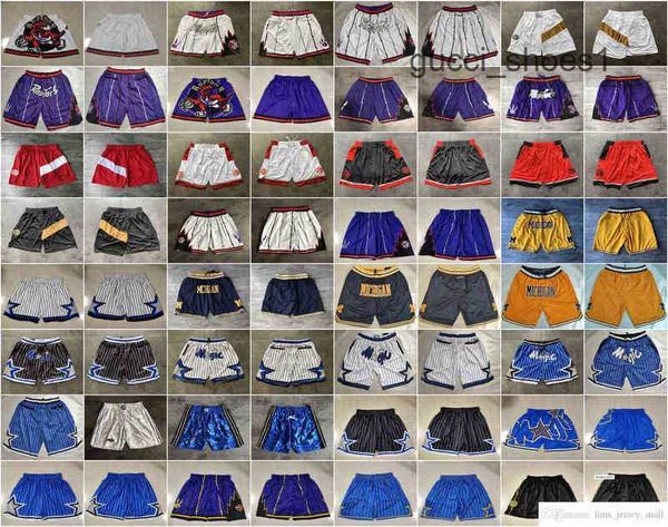 

team basketball shorts just don retro year of the rat wear sport pant with pocket zipper sweatpants hip pop white purple red black yellow6tm