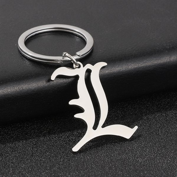 

anime boy halloween horror death drip oil metal ball bell keychain key ring accesssory, Blue