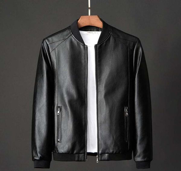 

fashion men039s real leather jacket men motorcycle winter coat men warm genuine leather jackets large size9451187, Black;brown
