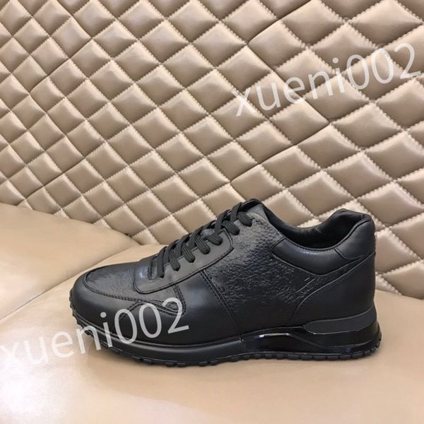 

luxury runner shoes designer sneakers for mens breathable mesh stylish look classic color design sneaker comfortable sole shoes rd0806, Black