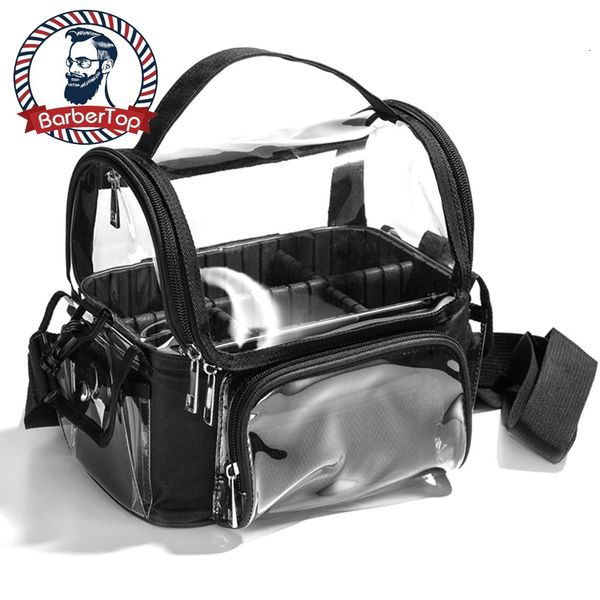 

hair colors pvc women s bags salon makeup tool backpack hairdressing storage transparent waterproof travel bag barber accessories 230809